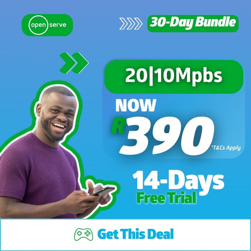 Openserver Promo Openserve Prepaid New - HOME-CONNECT